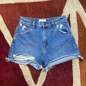 Rolla’s dusters denim shorts size 26